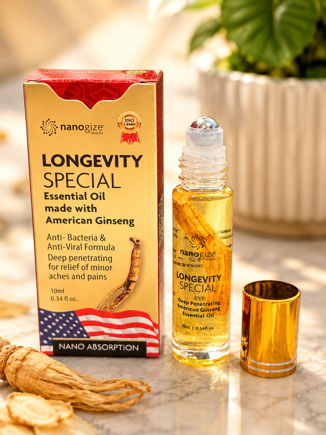 NANOGIZE Special Ginseng Premium Essential Oil Blend Collection – 6-Pack (10ml Each) NANOGIZE Special Ginseng Premium Essential Oil Blend Collection – 6-Pack (10ml Each)