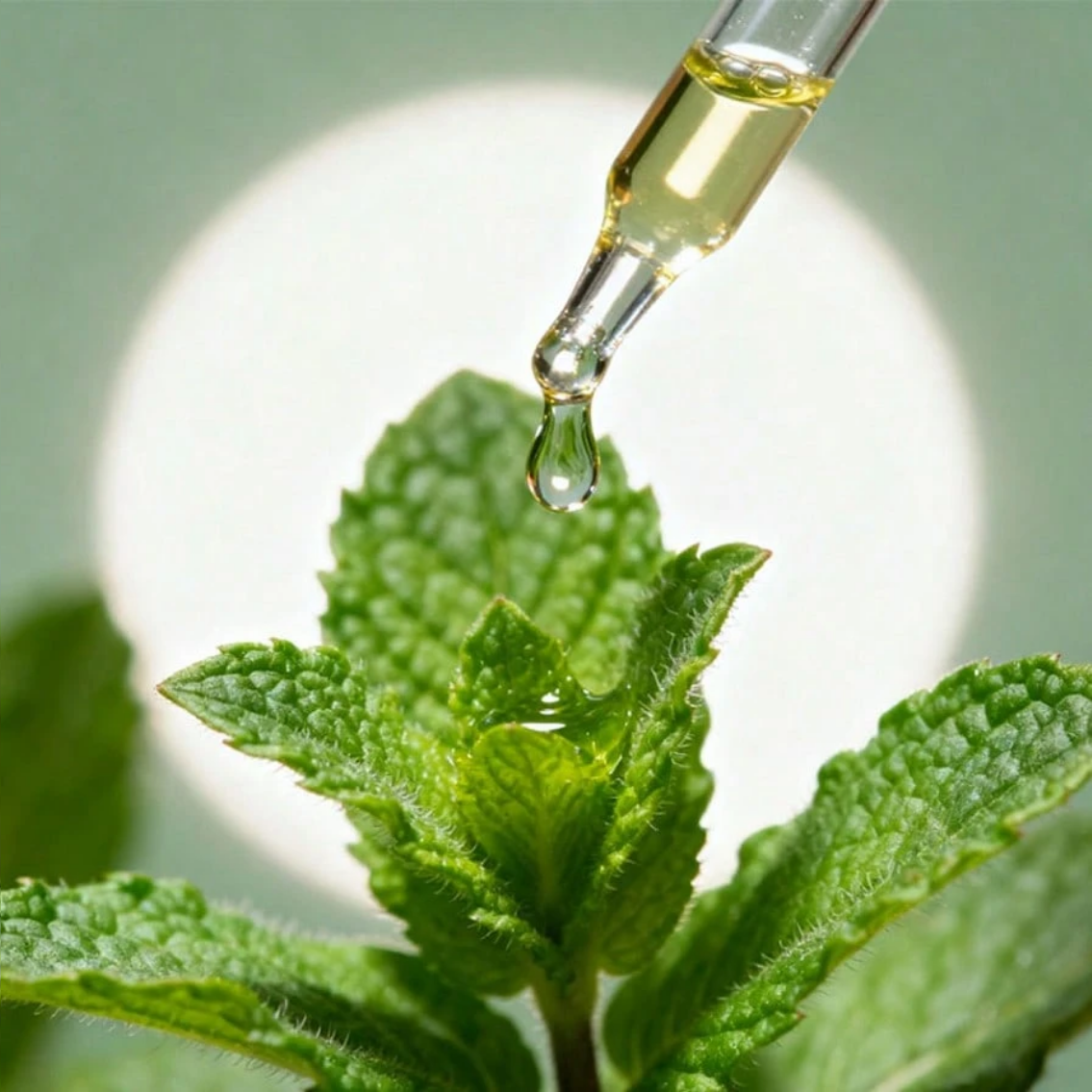 Peppermint Essential Oil, Aromatherapy includes Glass Droper - 100ml Peppermint Essential Oil, Aromatherapy includes Glass Droper - 100ml