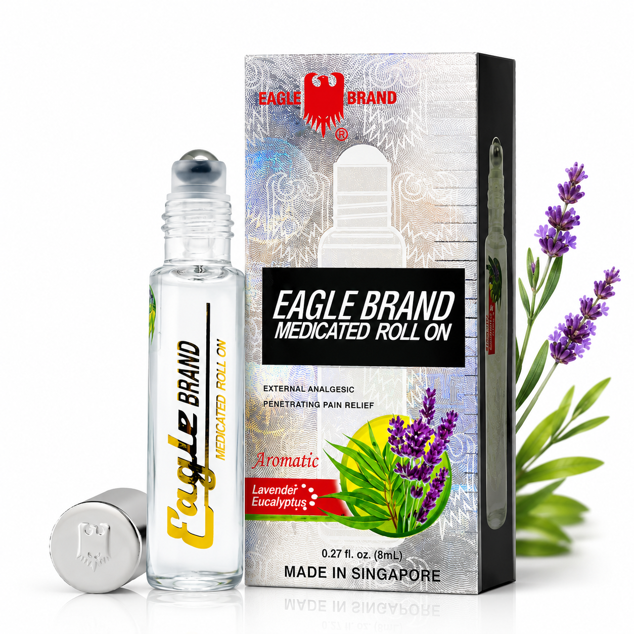 Eagle Global Medicated Roll-On – 12 Bottles, 8 mL Each Eagle Global Medicated Roll-On – 12 Bottles, 8 mL Each
