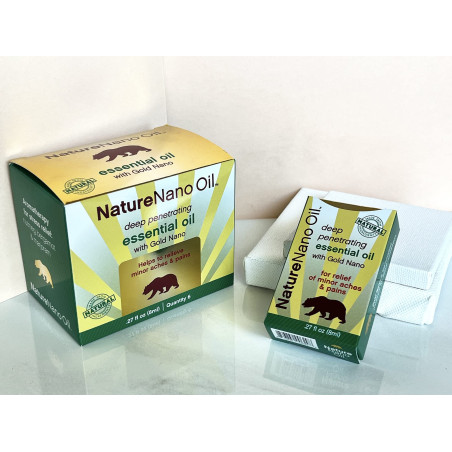 Nature Nano Oil Helps to Relieve Minor Aches and Pains - Pack of 6