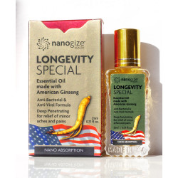 Longevity Special - Essential Oil Made with American Ginseng - Pack of 6