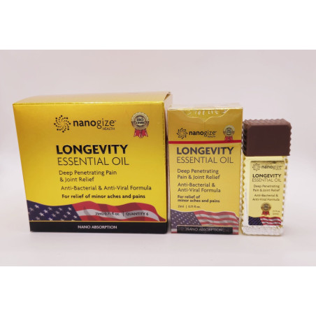 Logivity Essential Oil - Pack of 6, Gold