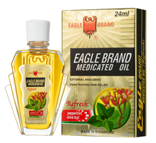 Eagle Gold Medicated Oil – Refresh – 12-Pack x 24 ml Each