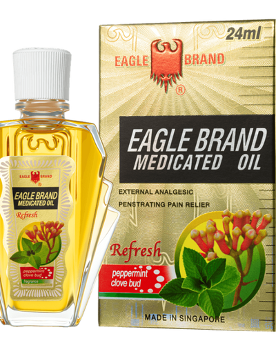 Eagle Gold Medicated Oil – Refresh – 12-Pack x 24 ml Each