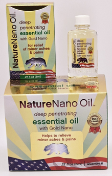 Nature Gold Nano Oils Premium Essential Collection – 6 Packs (8ml Each)