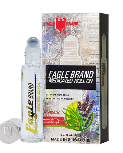 Eagle Global Medicated Roll-On – 12 Bottles × 8 mL