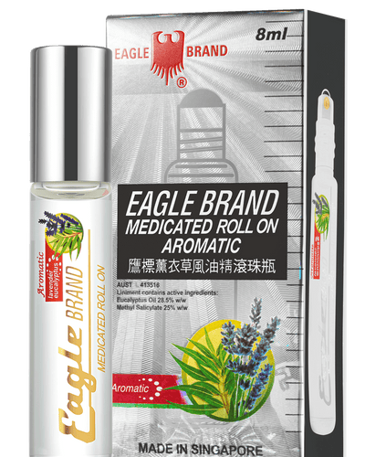 Eagle Global Medicated Roll-On – 12 Bottles × 8 mL