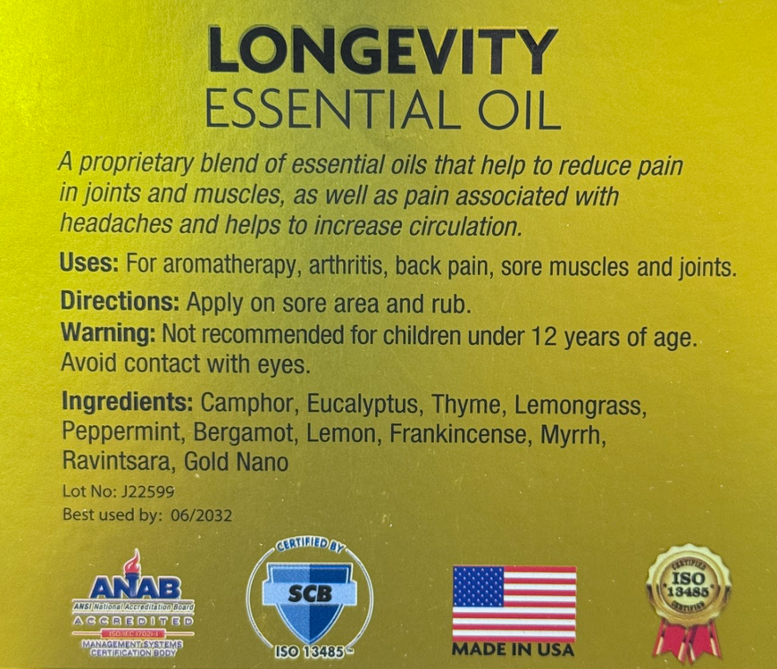 NANOGIZE Signature Wellness Oil Collection – 6 Premium Oils (21ml Each)