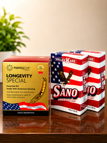 Advanced Wellness Combo: Longevity Nano Special (6-Packs)+Sano (2-Packs)