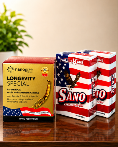 Advanced Wellness Combo: Longevity Nano Special (6-Packs)+Sano (2-Packs)